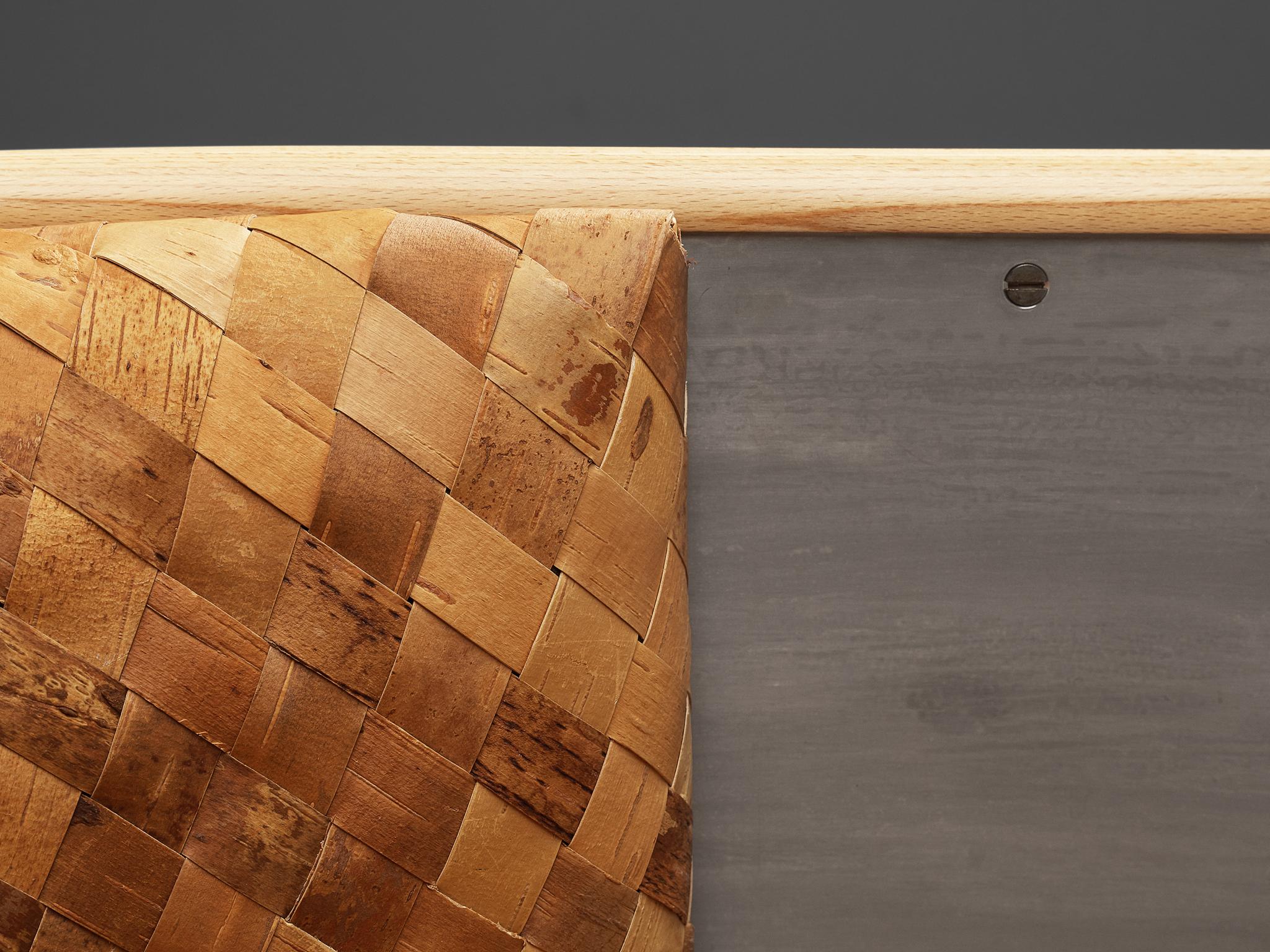 Mats Theselius: Loungesessel in limitierter Auflage aus geflochtener Birkenholzbark  im Angebot 5