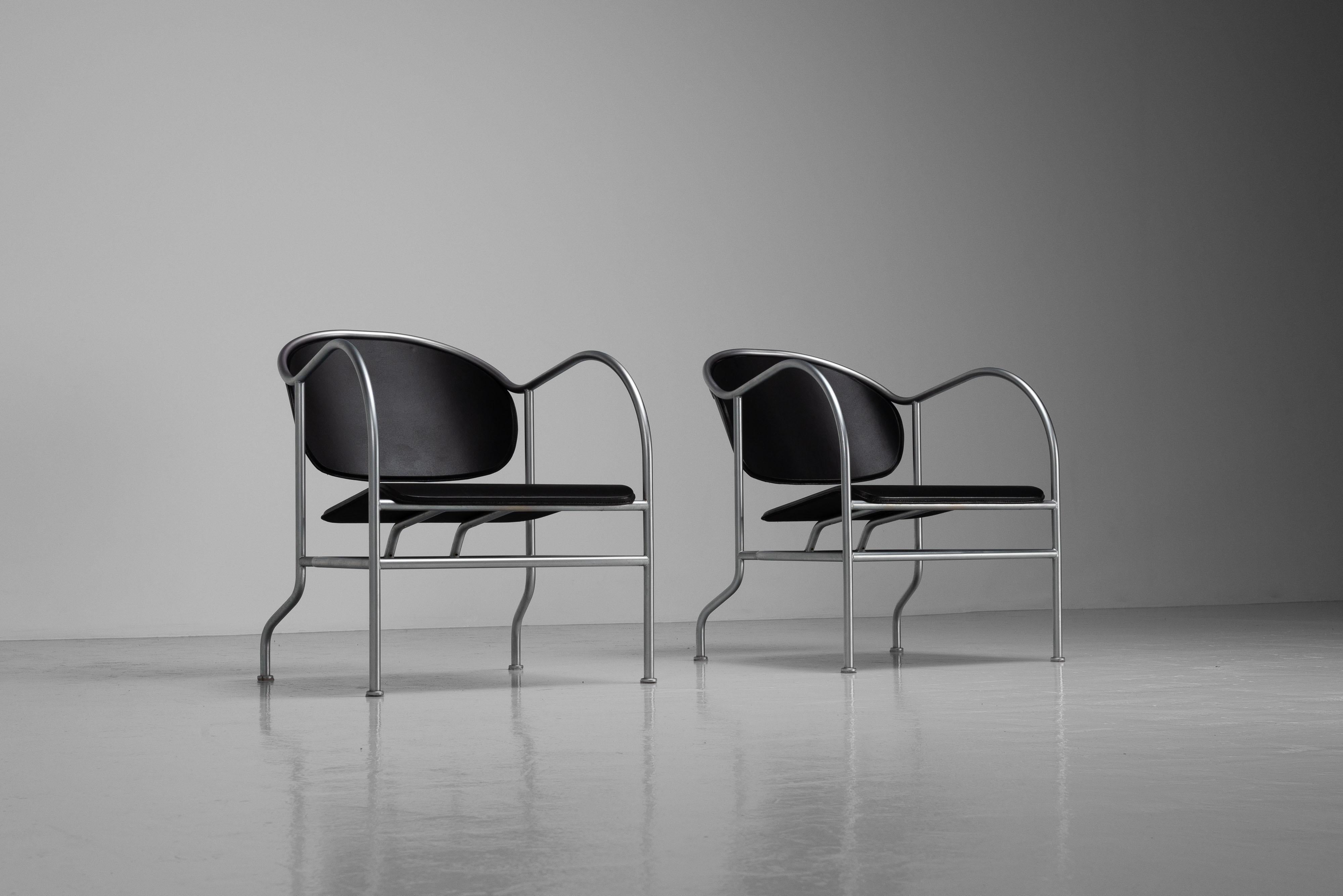 Scandinave moderne Mats Theselius Sven fauteuils de salon Suède 1998 en vente