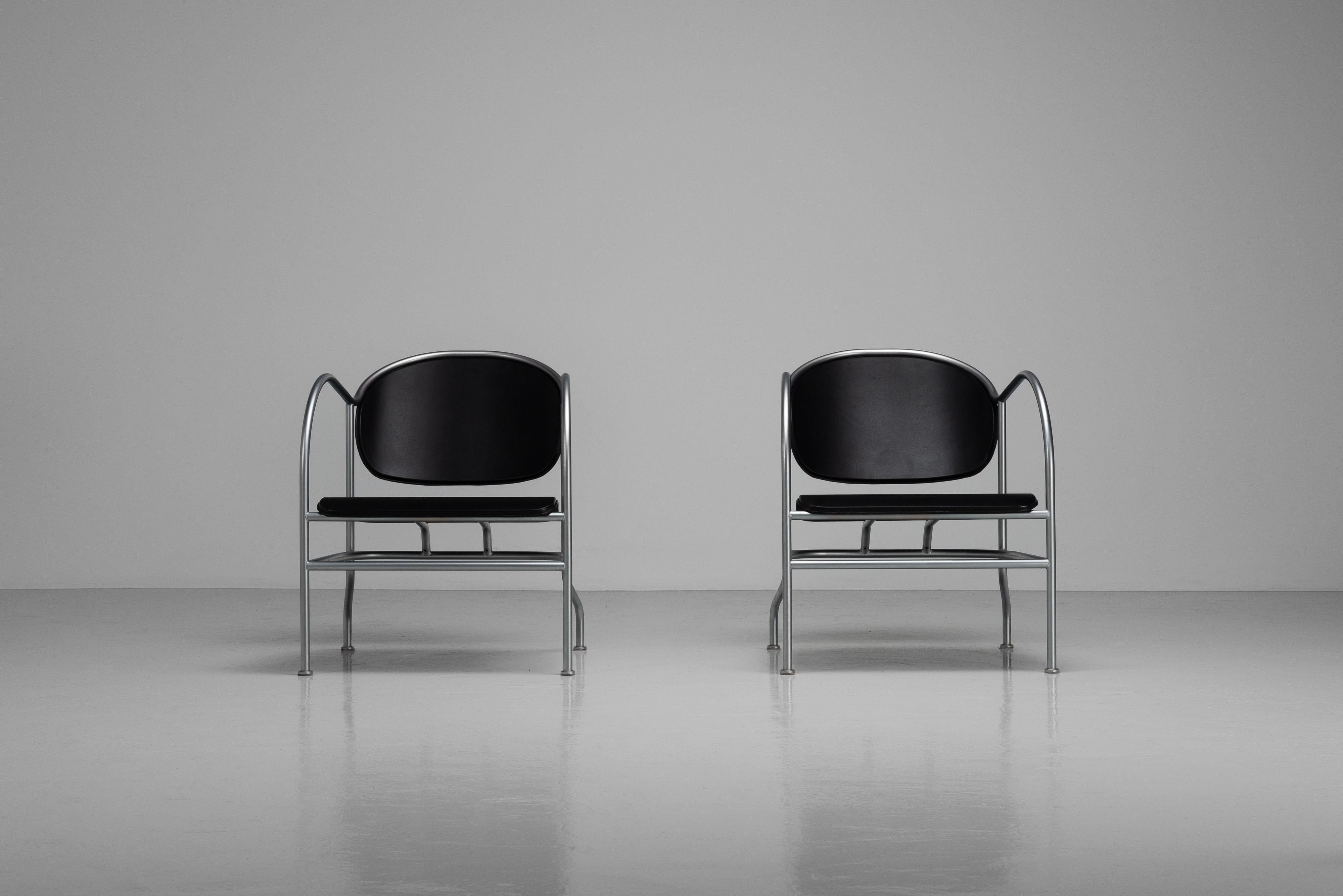 Suédois Mats Theselius Sven fauteuils de salon Suède 1998 en vente