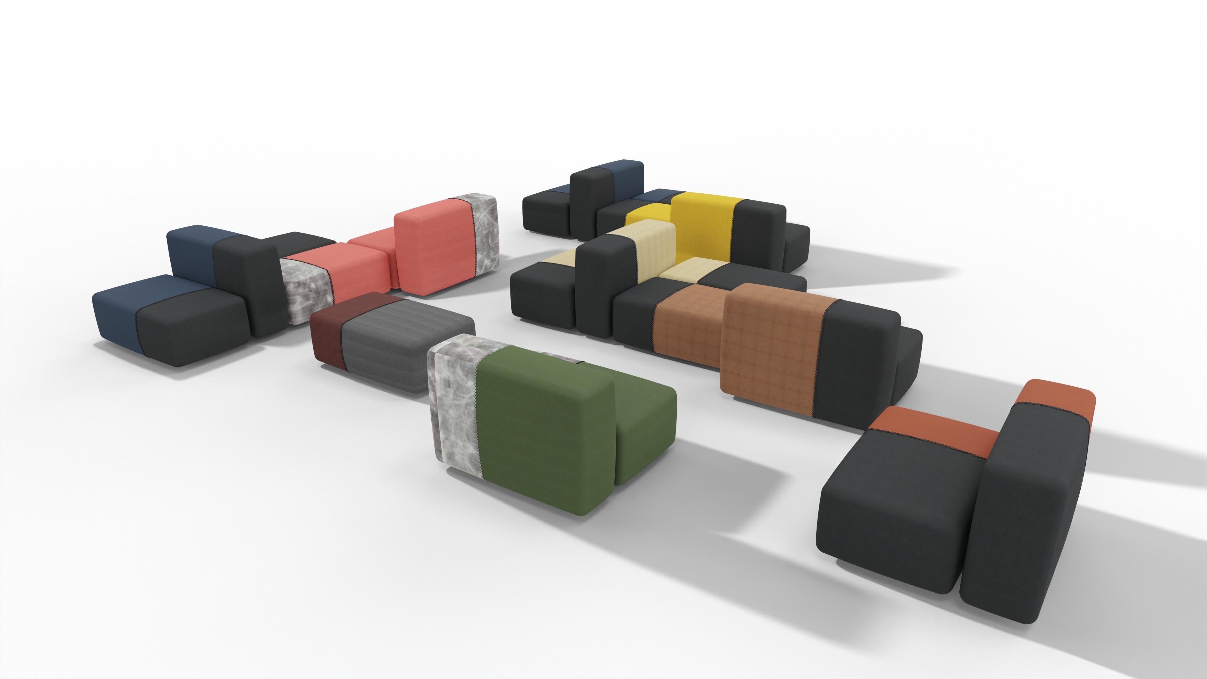 Matsu Nomadic Collection by Joeri Reynaert - Nomad Langchan Cube Yak Leather Hecho a mano en venta