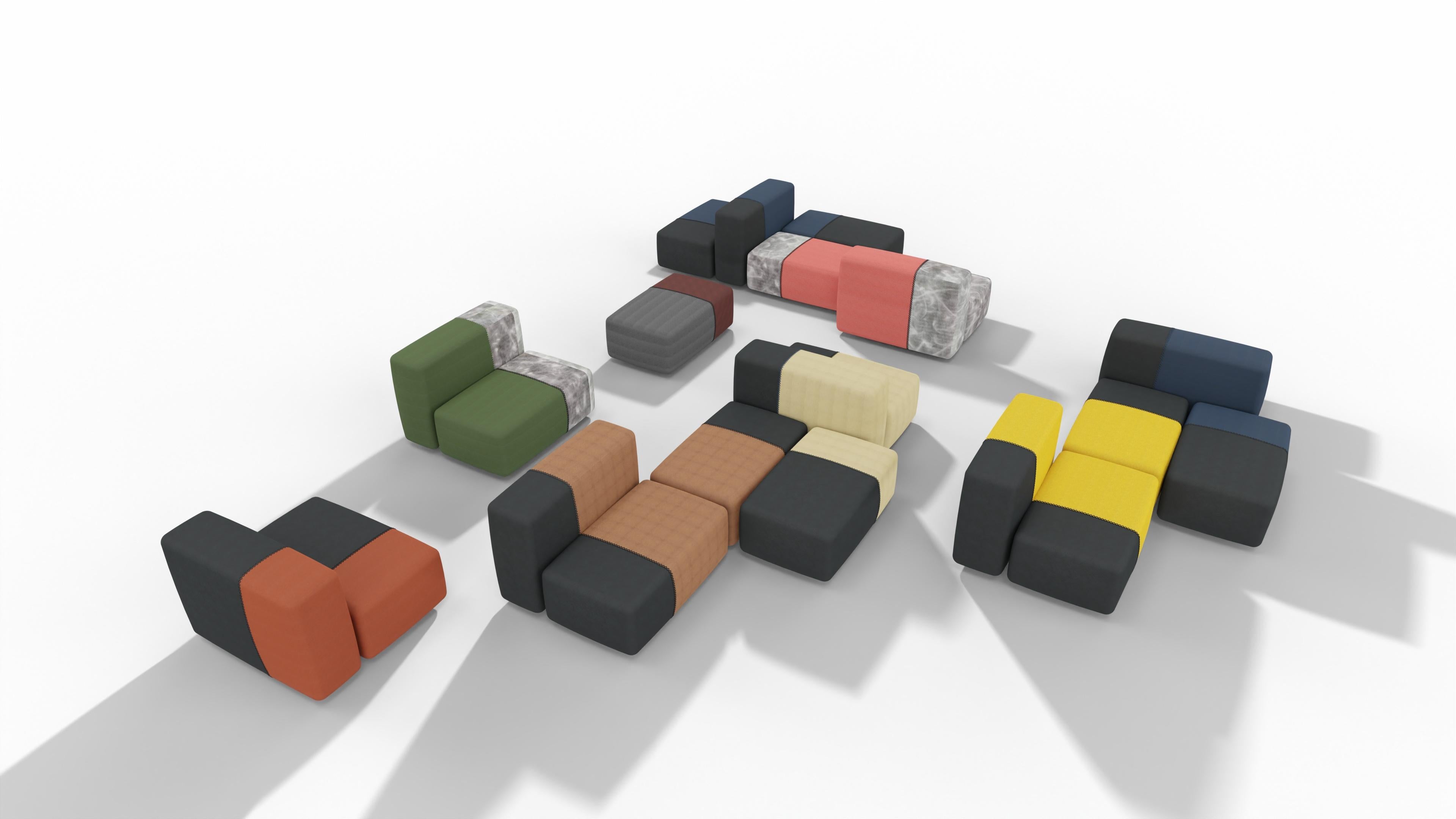 Matsu Nomadic Collection by Joeri Reynaert - Nomad Langchan Cube Yak Leather Siglo XXI y contemporáneo en venta