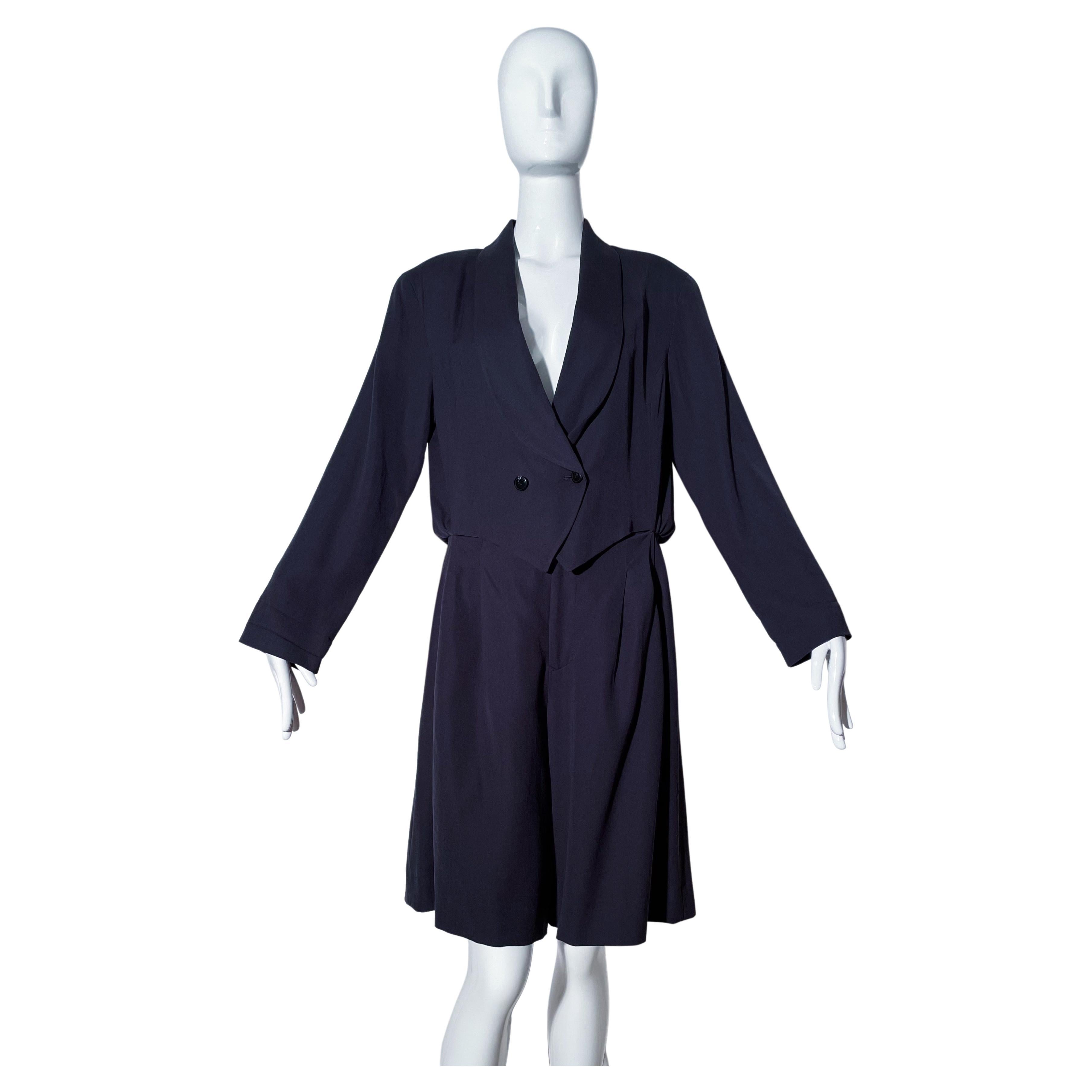 Matsuda Black Short Romper For Sale