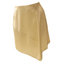 Matsuda Vintage Elfenbein Asymmetrischer Rock
