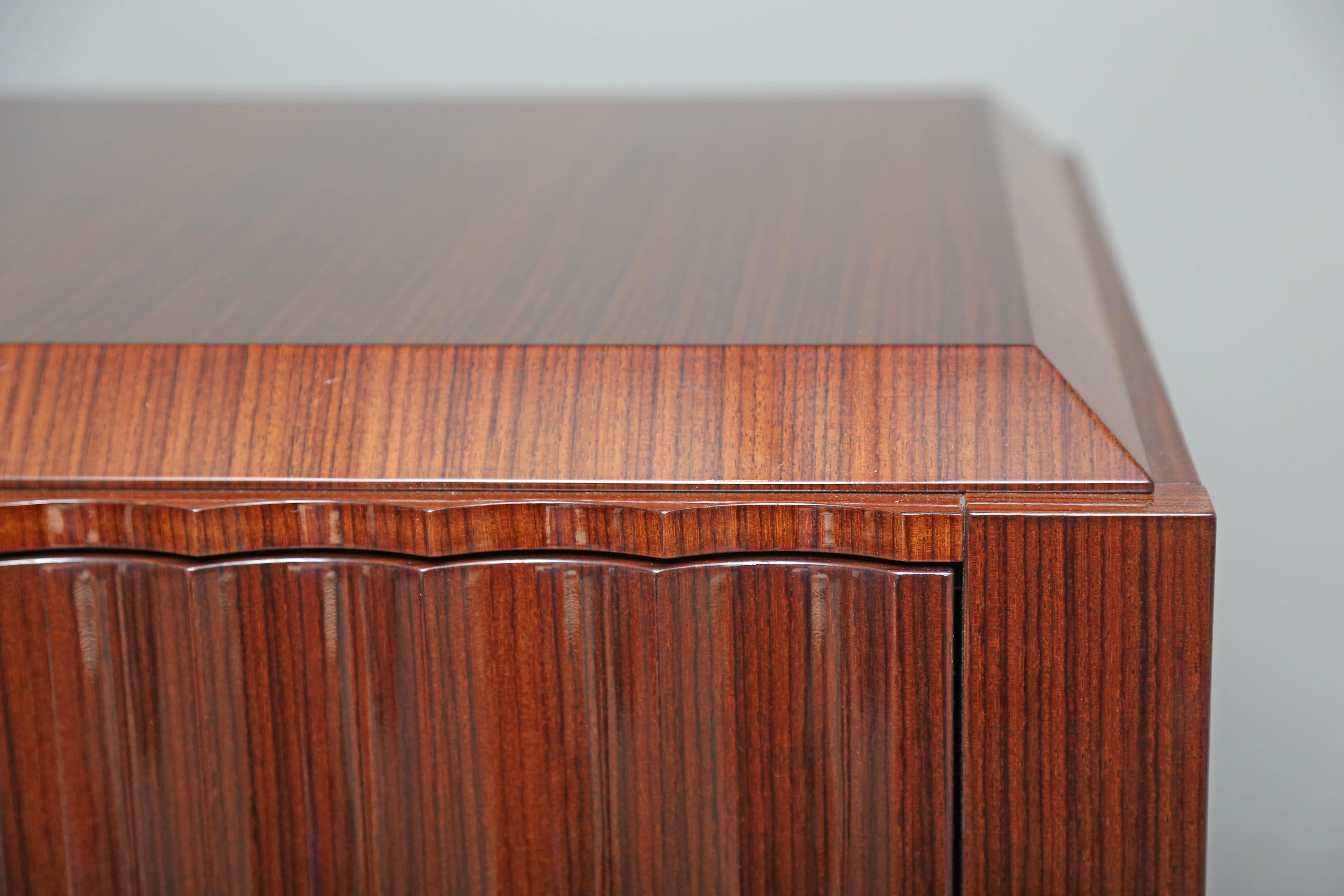 Matsuoka Bar Designed by Serge de Troyer, Rosewood, 2012, Japan For Sale 3