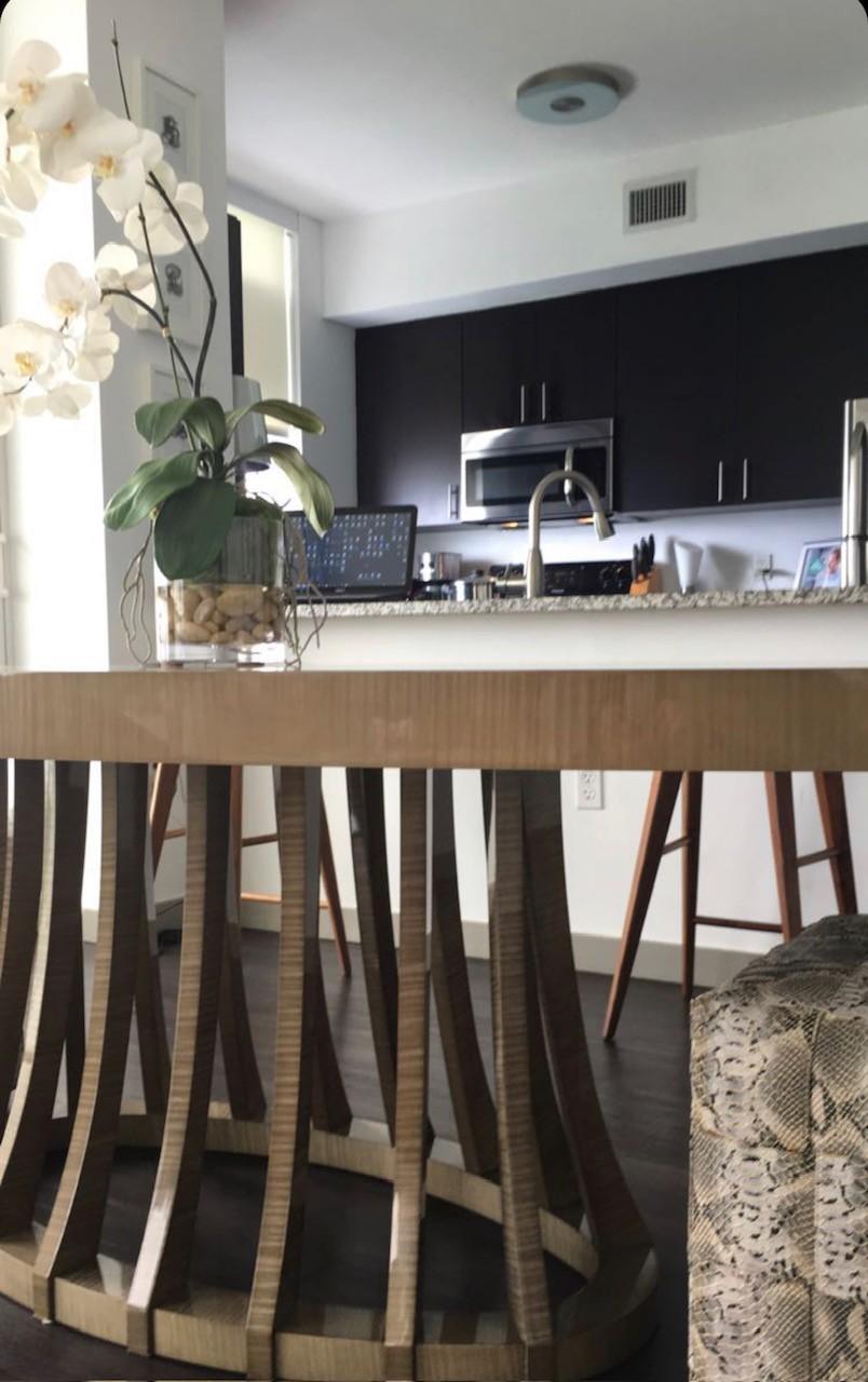 Lacquered Matsuoka Opera Dining Table For Sale