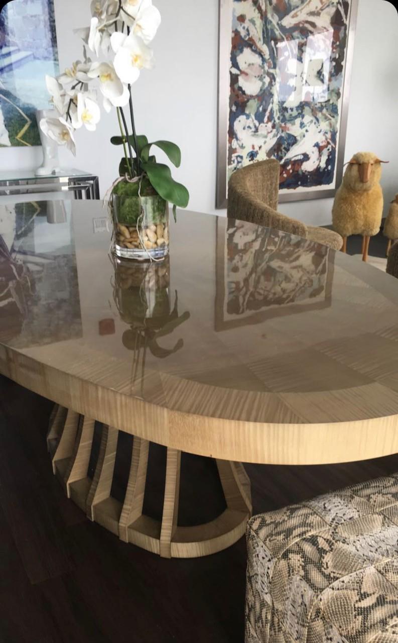 Matsuoka Opera Dining Table In Good Condition For Sale In North Bay Village, FL
