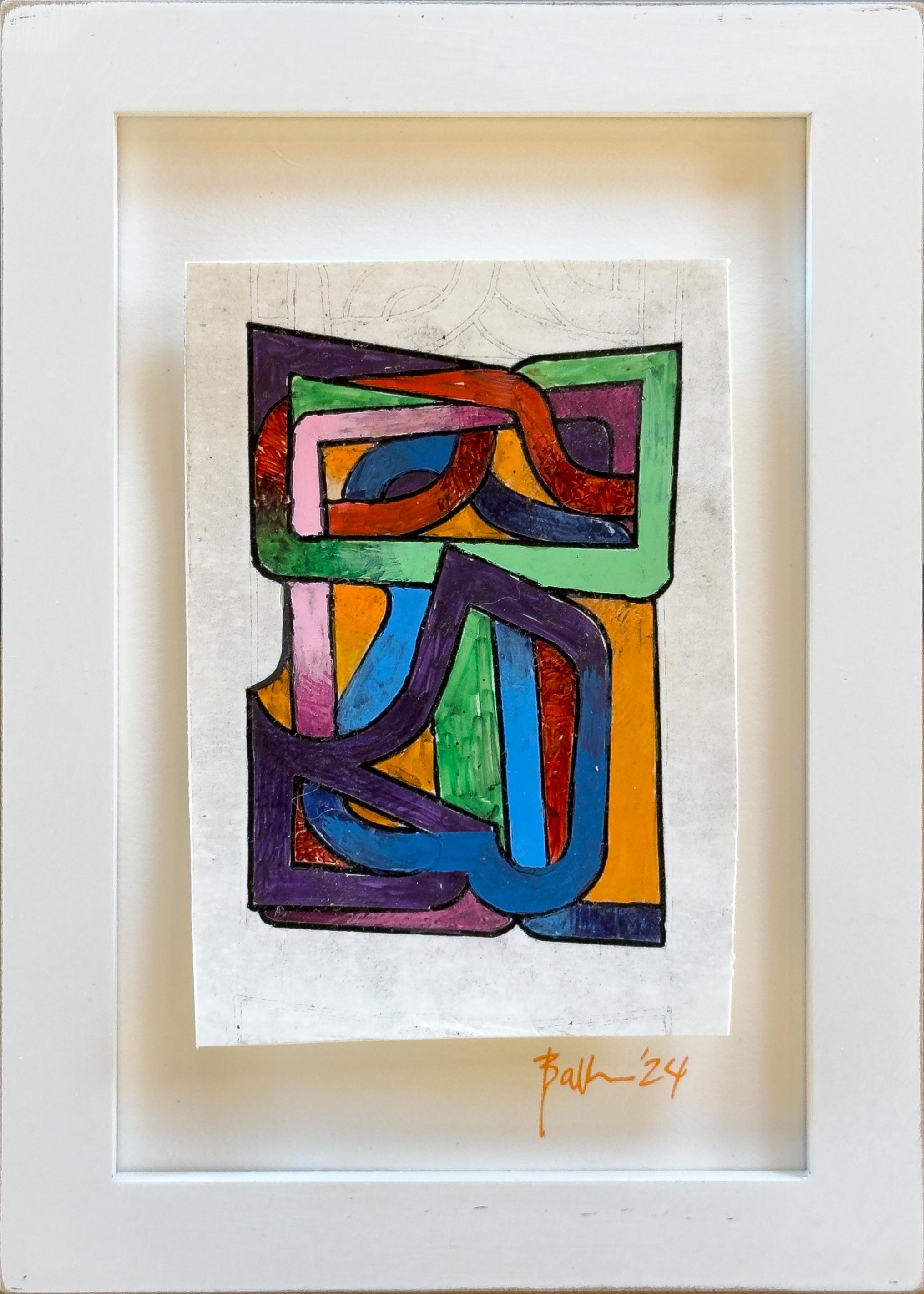 Ensign No. 1 - Mixed Media Art by Matt Ballou