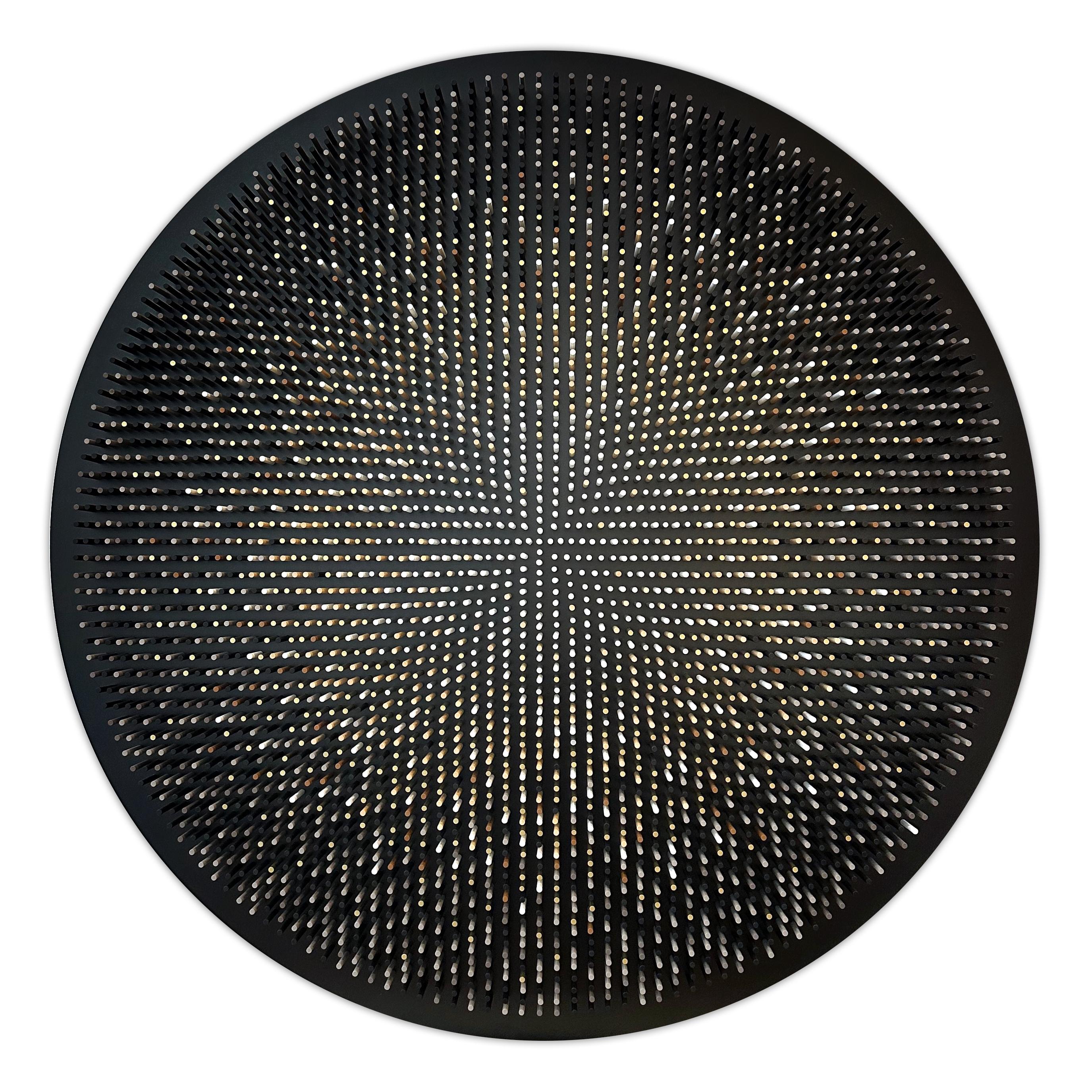 MATT BILFIELD
'3793-SOLR-R-B'
3,793 Wooden Dowels in Architectural Plywood
47 x 47 in

_________________

My creative journey is guided by a deep appreciation for order, precision, and the beauty of minimalism. Each of my pieces is meticulously