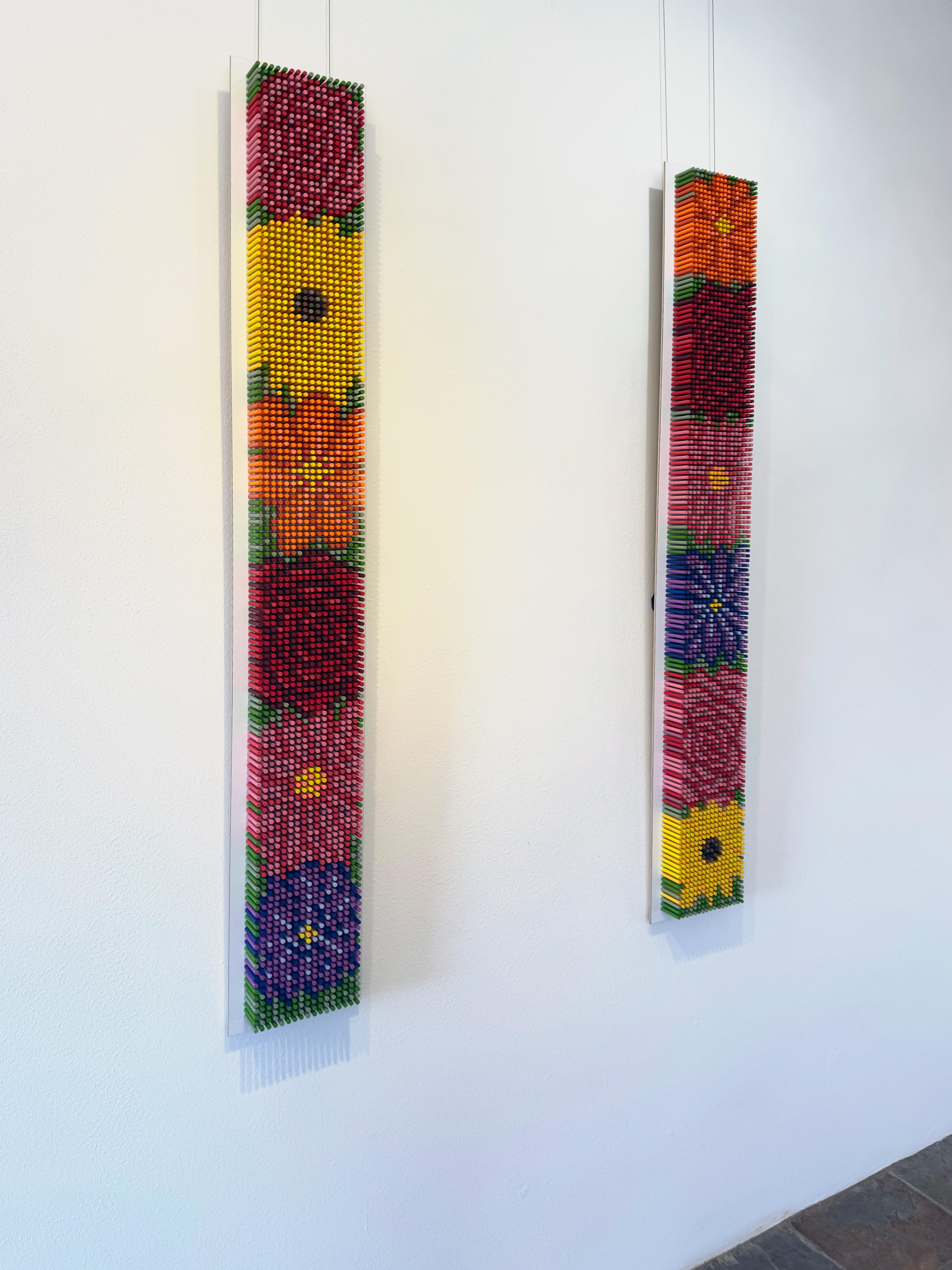 Escultura de madera Floral, 2550-FLORAL-01 de Matt Bilfield en venta 8