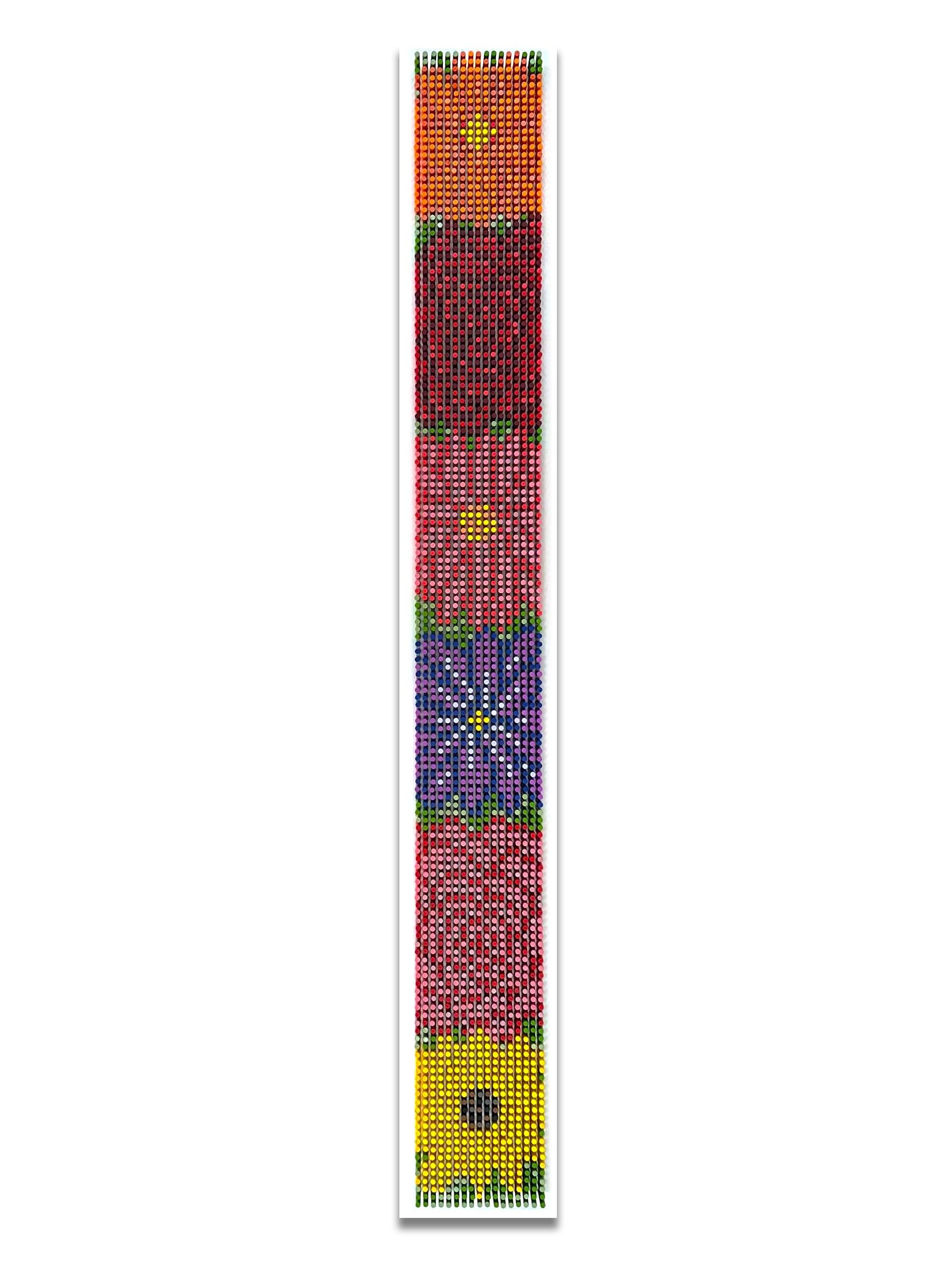 MATT BILFIELD
2550-FLORAL-02" (kann senkrecht oder waagerecht aufgehängt werden)
2,550 Lackierte Holzdübel und Architektursperrholz
58 x 8 Zoll

_________________

Meine kreative Reise wird von einer tiefen Wertschätzung für Ordnung, Präzision und
