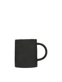 Off-White Matt Ceramics Coffee Mug Black No Color