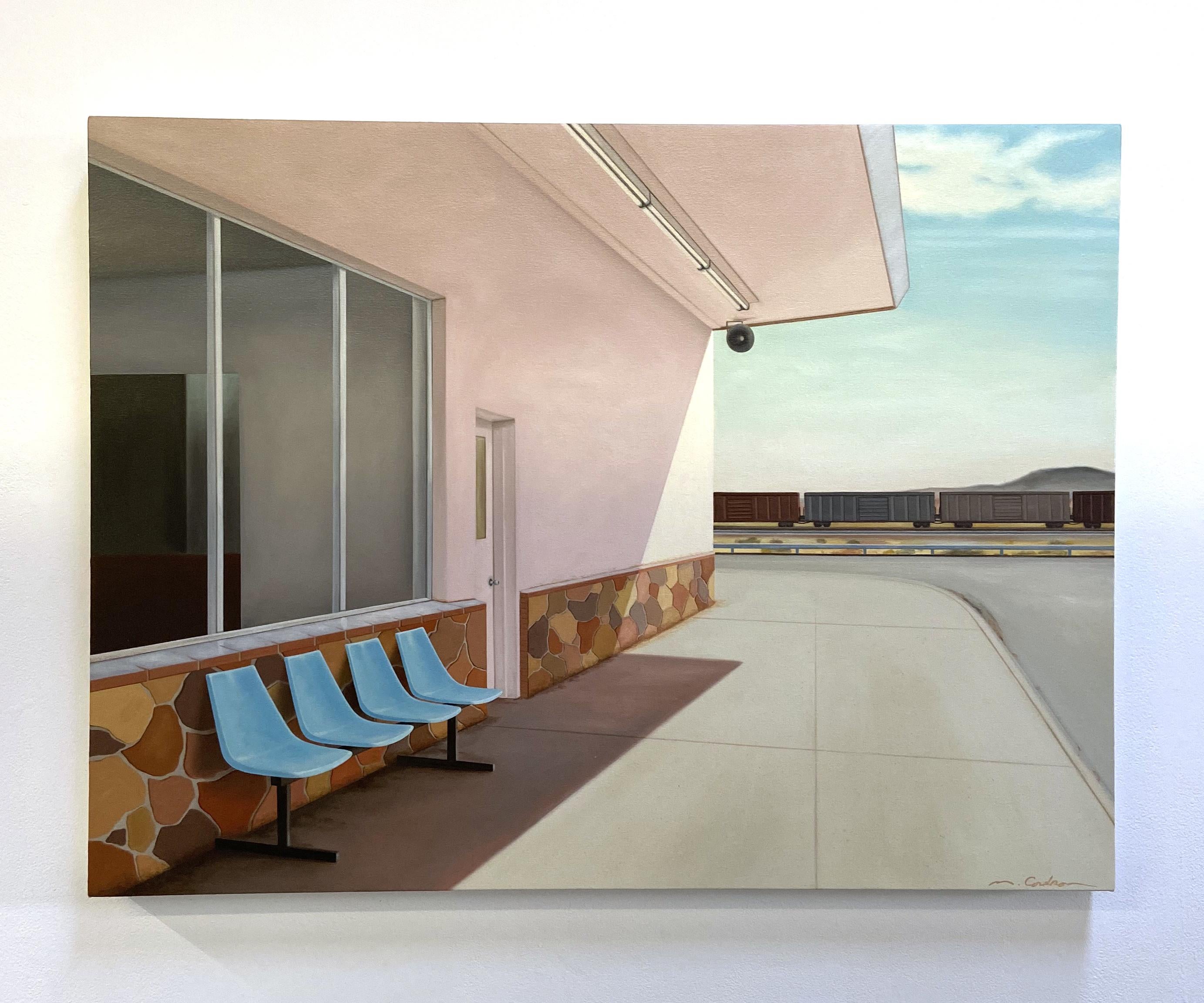 Southwest Station - Painting by Matt Condron