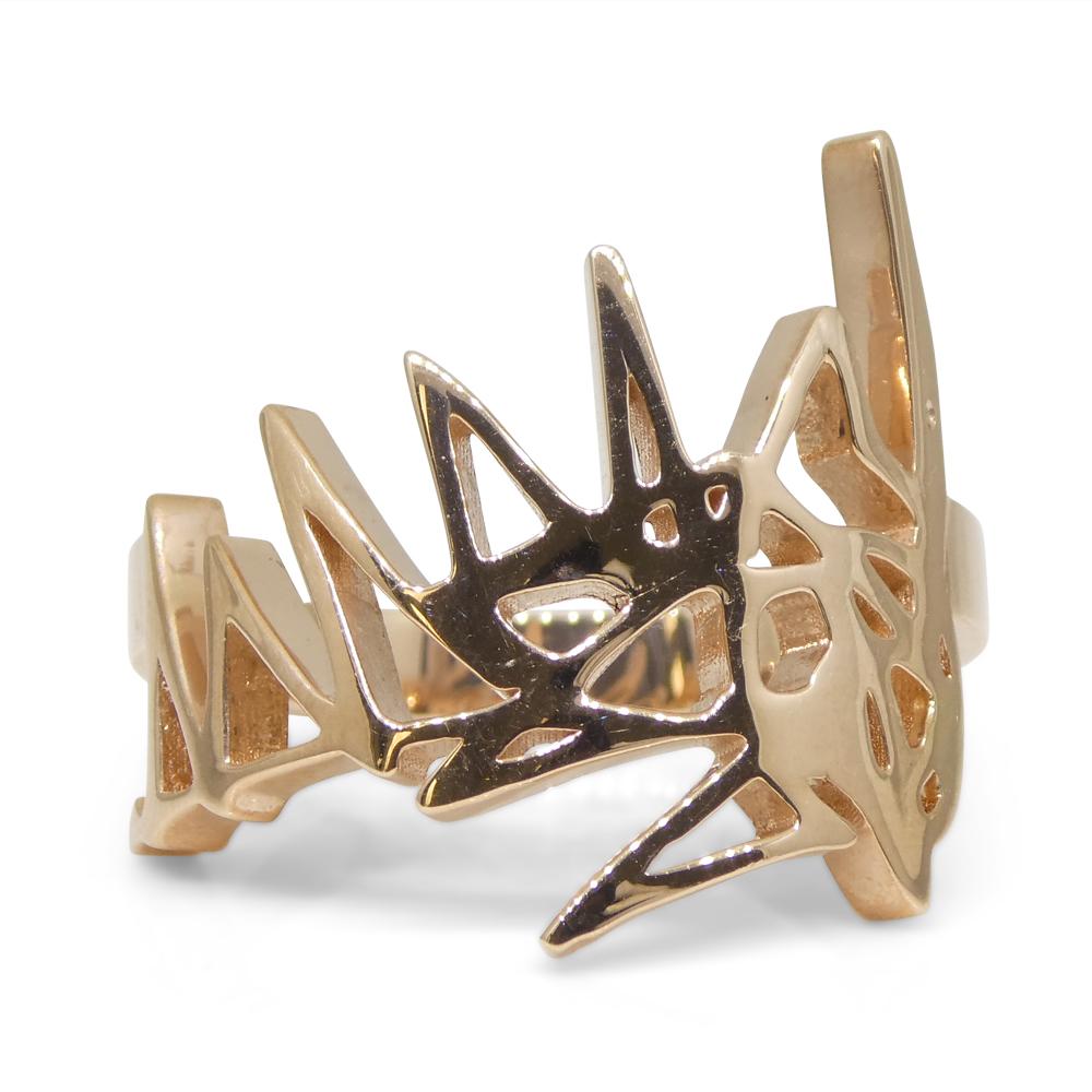 Matt Crookshank X Skyjems Ring in 10k Rose/Pink Gold For Sale 6