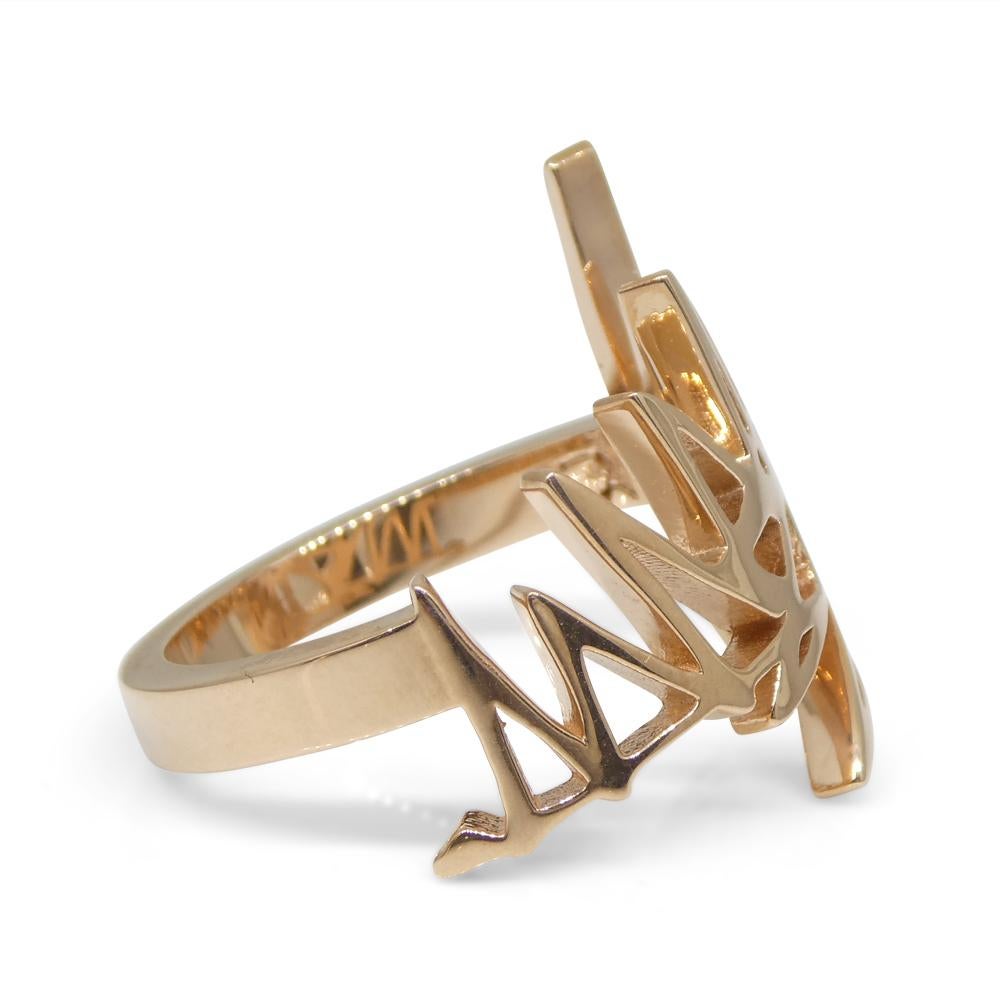 Matt Crookshank X Skyjems Ring in 10k Rose/Pink Gold For Sale 7
