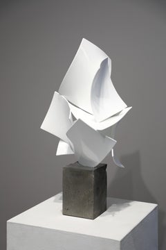 1763 Studie #1, Matt Devine, Stahl/Wolle/Konkretsockel (Indoors/Outdoors)