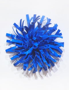 Anemone (Blue)_Indoor Sculpture, Abstract_Matt Devine_Steel/Powdercoat