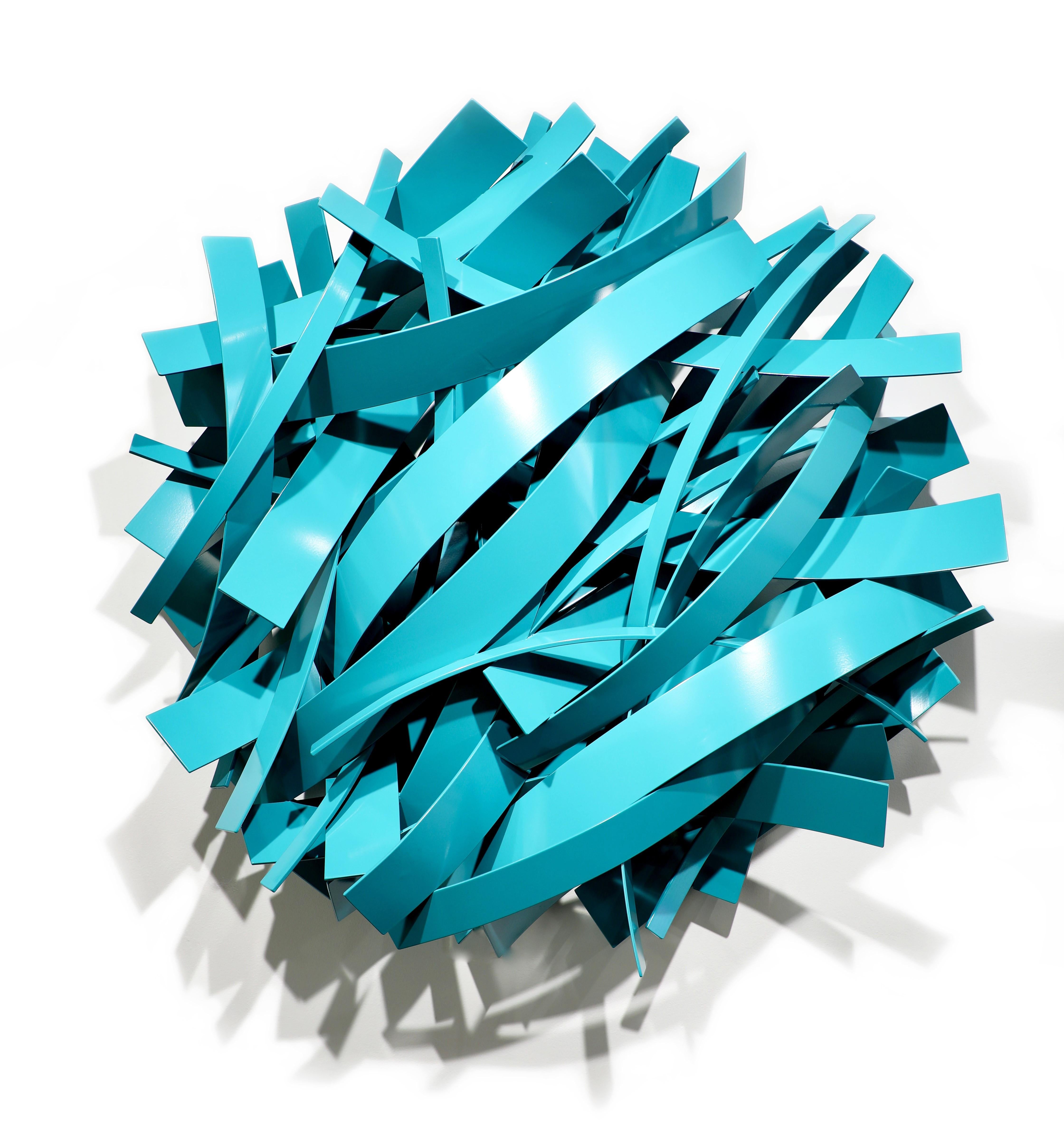 Blue in Green #3 - Sculpture by Matt Devine