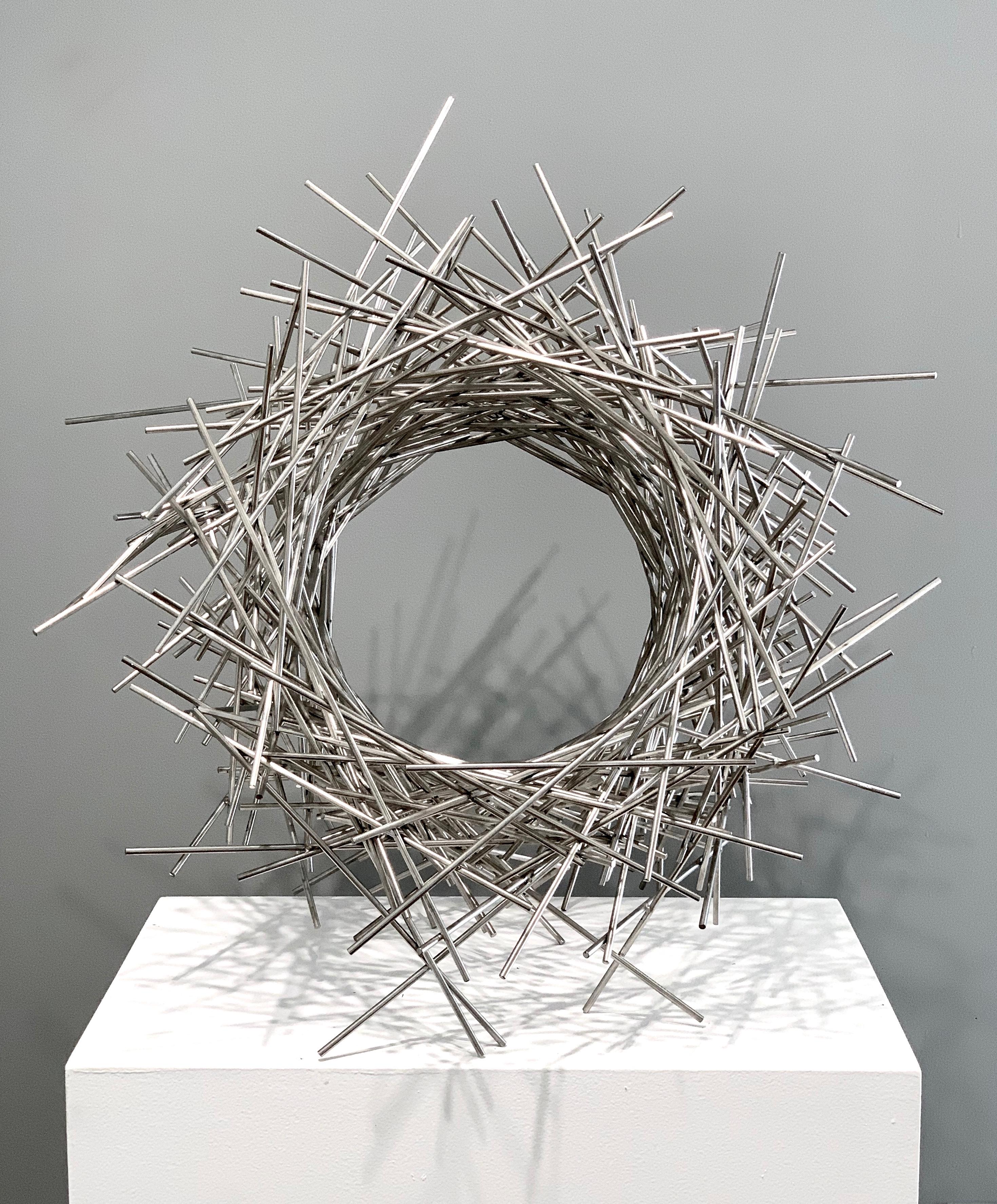 Matt Devine Abstract Sculpture – Happy Glänzend #2