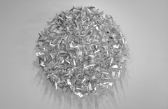 One to One, Matt Devine (Chrome Wandskulptur, nur für den Innenbereich)