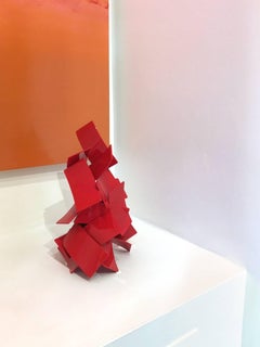 Peru Study #1  (Abstract Red Sculpture)