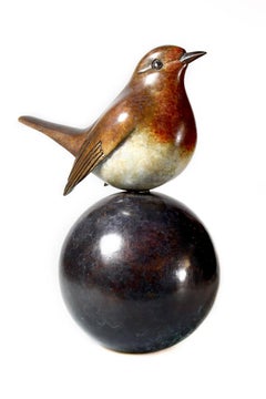 Robin - Contemporary Figurative Sculpture by Matt Duke