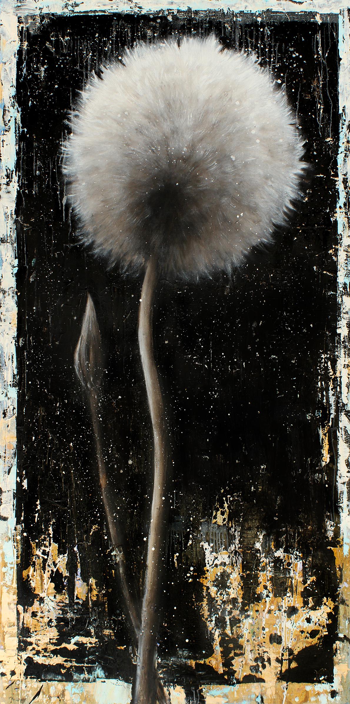 Kontemplation der Unbeständigkeit – Mixed Media Art von Matt Flint