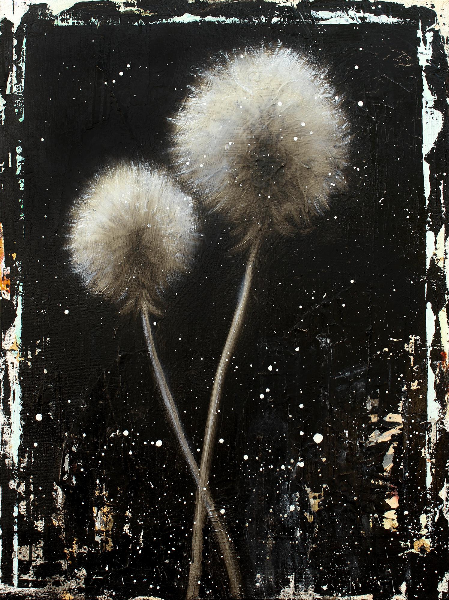 Meditation über das Vorläufige – Mixed Media Art von Matt Flint