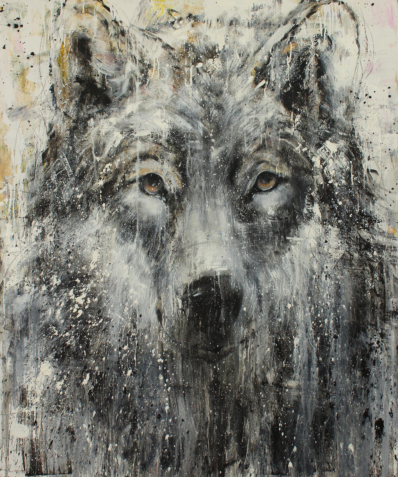 Scharfsinn – Mixed Media Art von Matt Flint