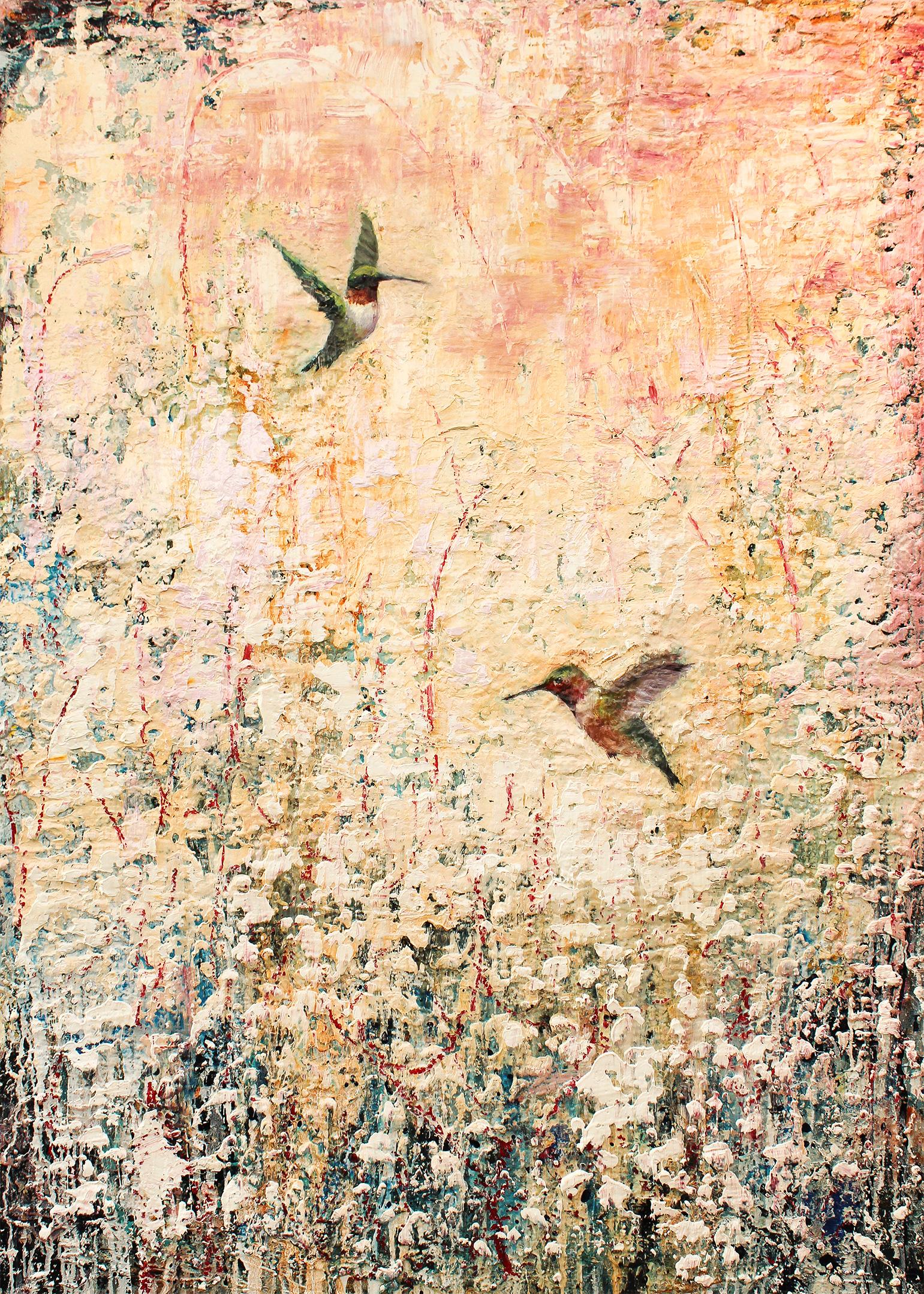 Der Ort unserer Begegnung – Mixed Media Art von Matt Flint