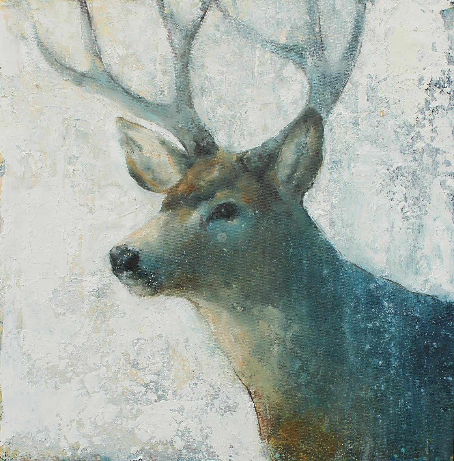 Matt Flint Animal Painting - Actaeon