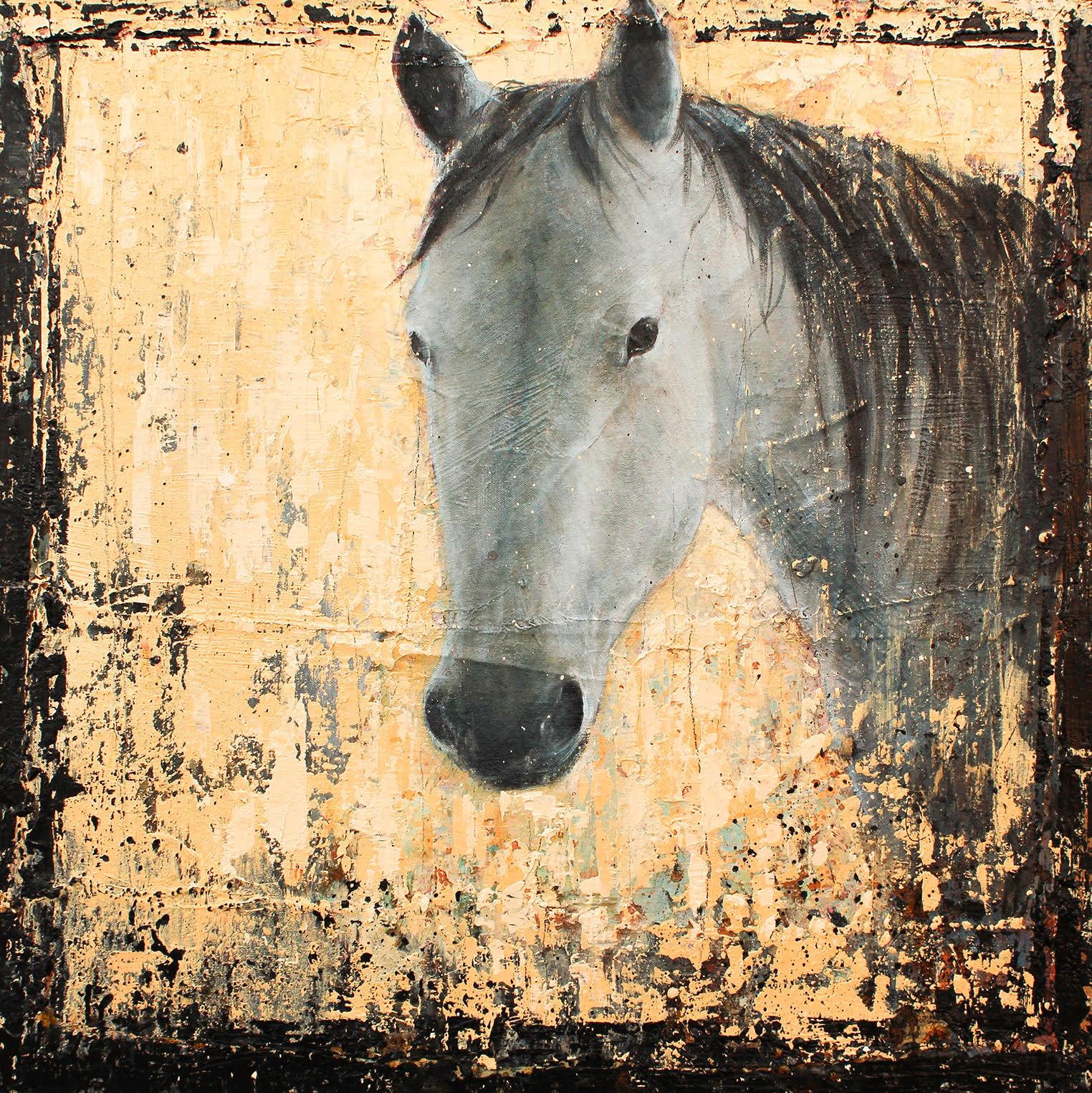 Matt Flint Animal Painting – Gegenstück