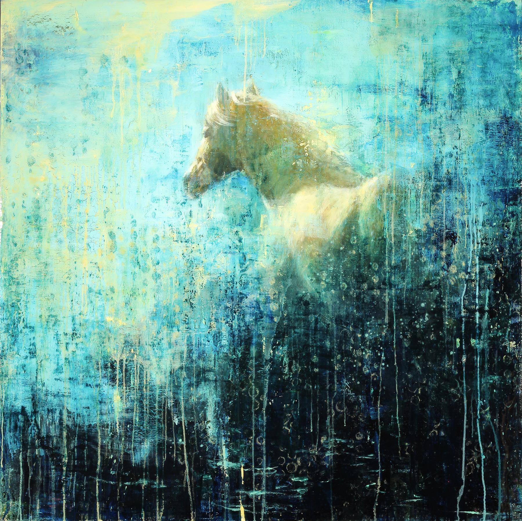 Matt Flint Abstract Painting - In the Storm