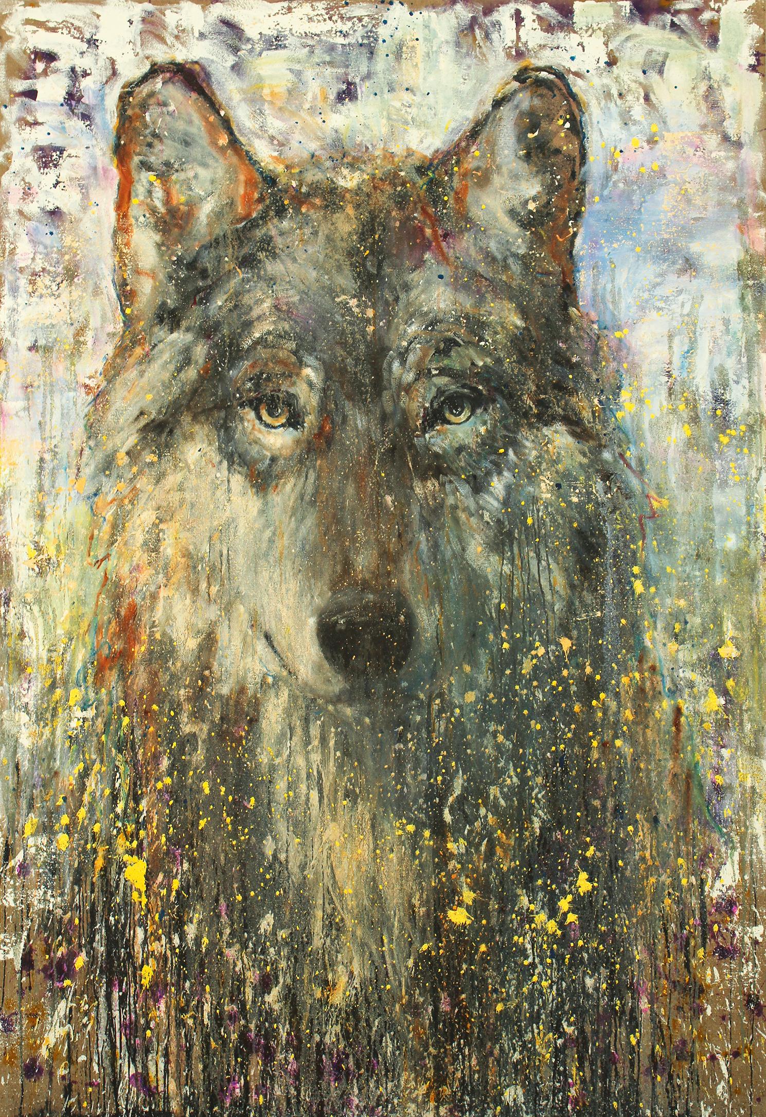 Matt Flint Animal Painting - Shaman