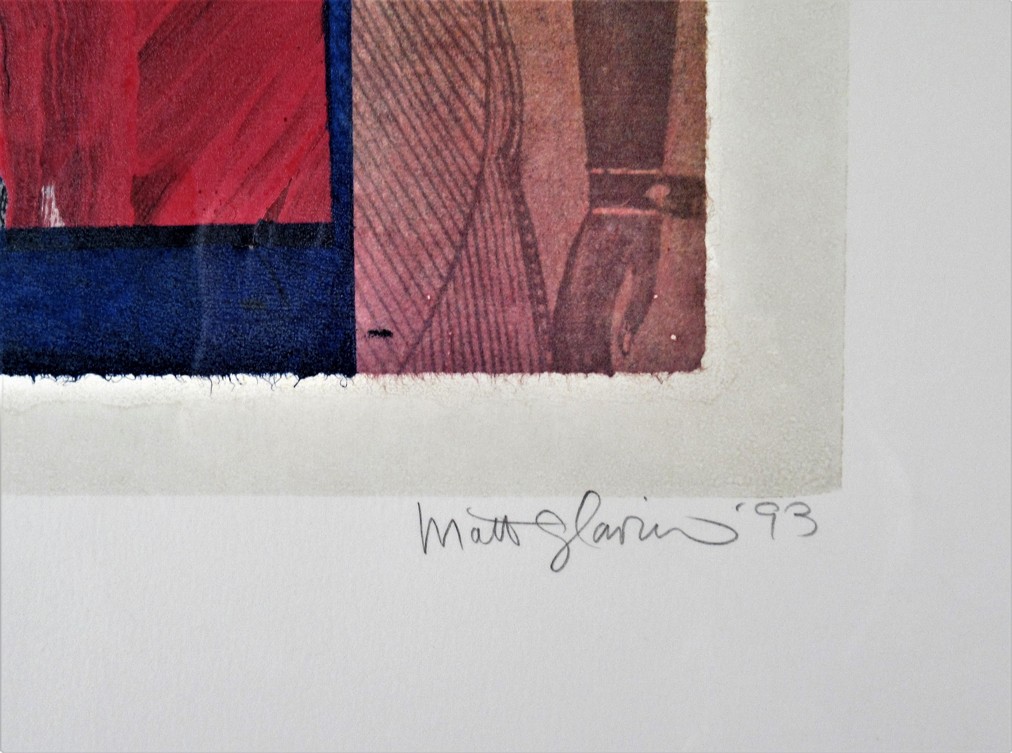 Ramsesses 3 - Abstract Expressionist Mixed Media Art by Matt Glavin