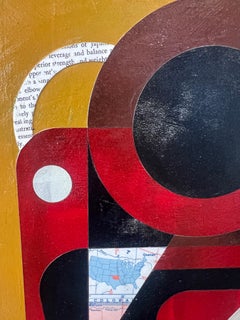 Autocirujano" de Matt Goad, Técnica mixta, Acrílico sobre panel de abedul