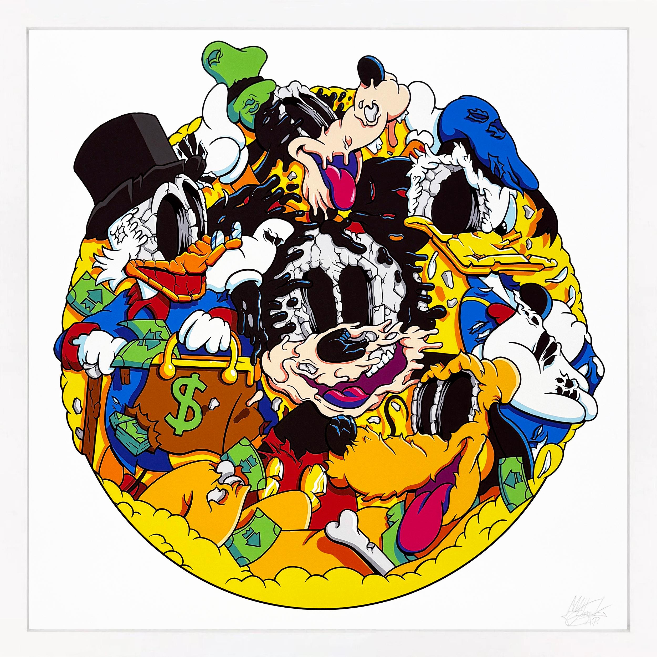 Mouse and Friends (sérigraphie signée dans le cadre)