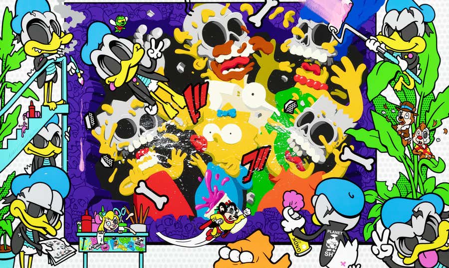 Shattered Dreams Giclée Print, Hand Embellished, Signed, 24x40 in