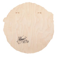 Das ist alles, Leute! (seltener handsignierter Formdruck auf Holz)