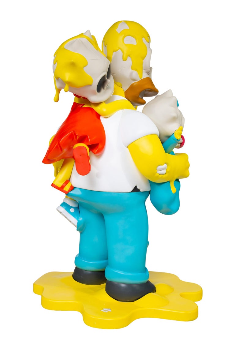 Matt Gondek SIMPSONS NUCLEAR FAMILY (4FT STATUE) at 1stDibs
