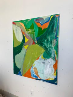 Expansion sans fin, peinture à l'huile abstraite contemporaine