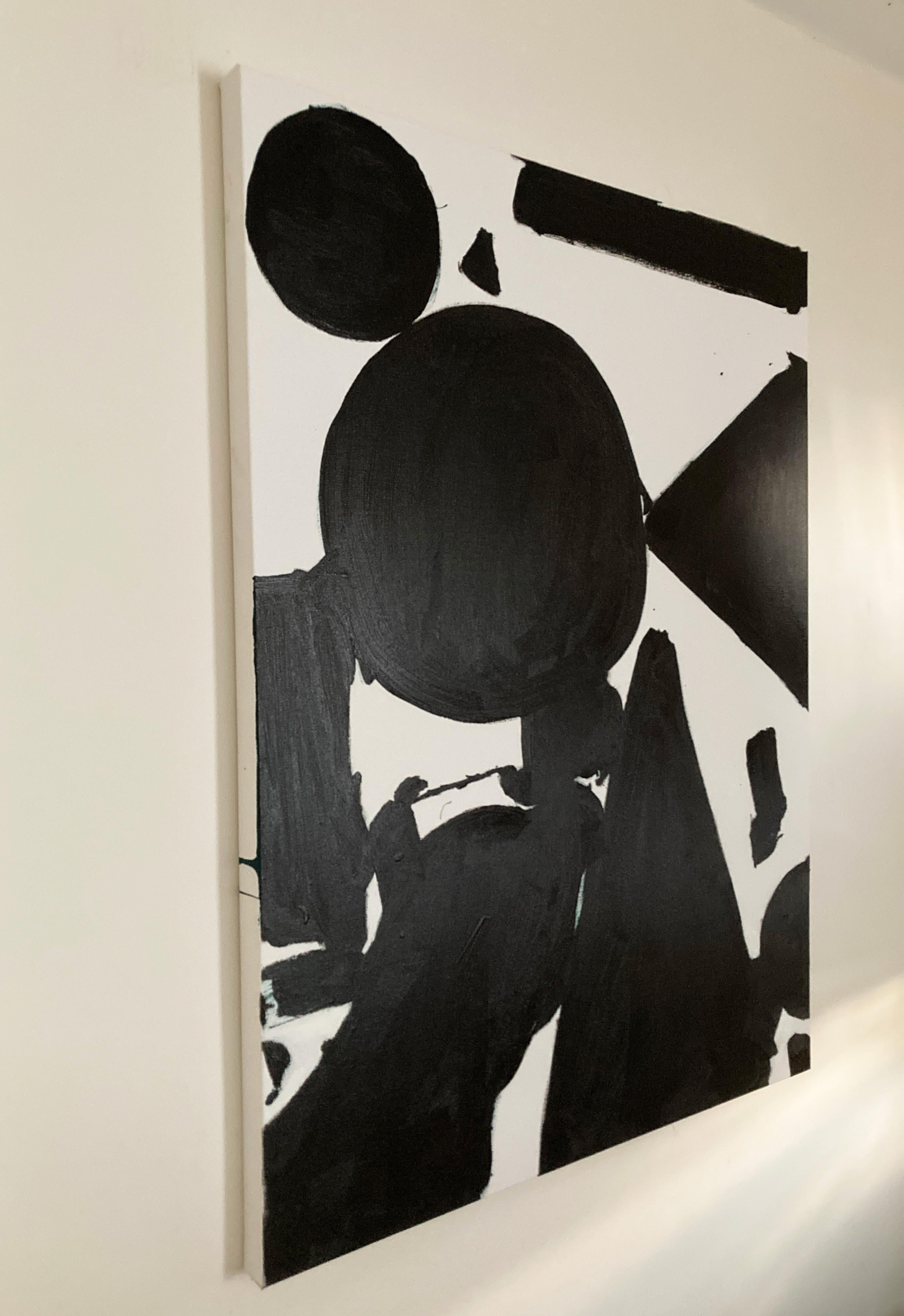 Afterparty, Zeitgenössische abstrakte Malerei von Matt Higgins im Angebot 4