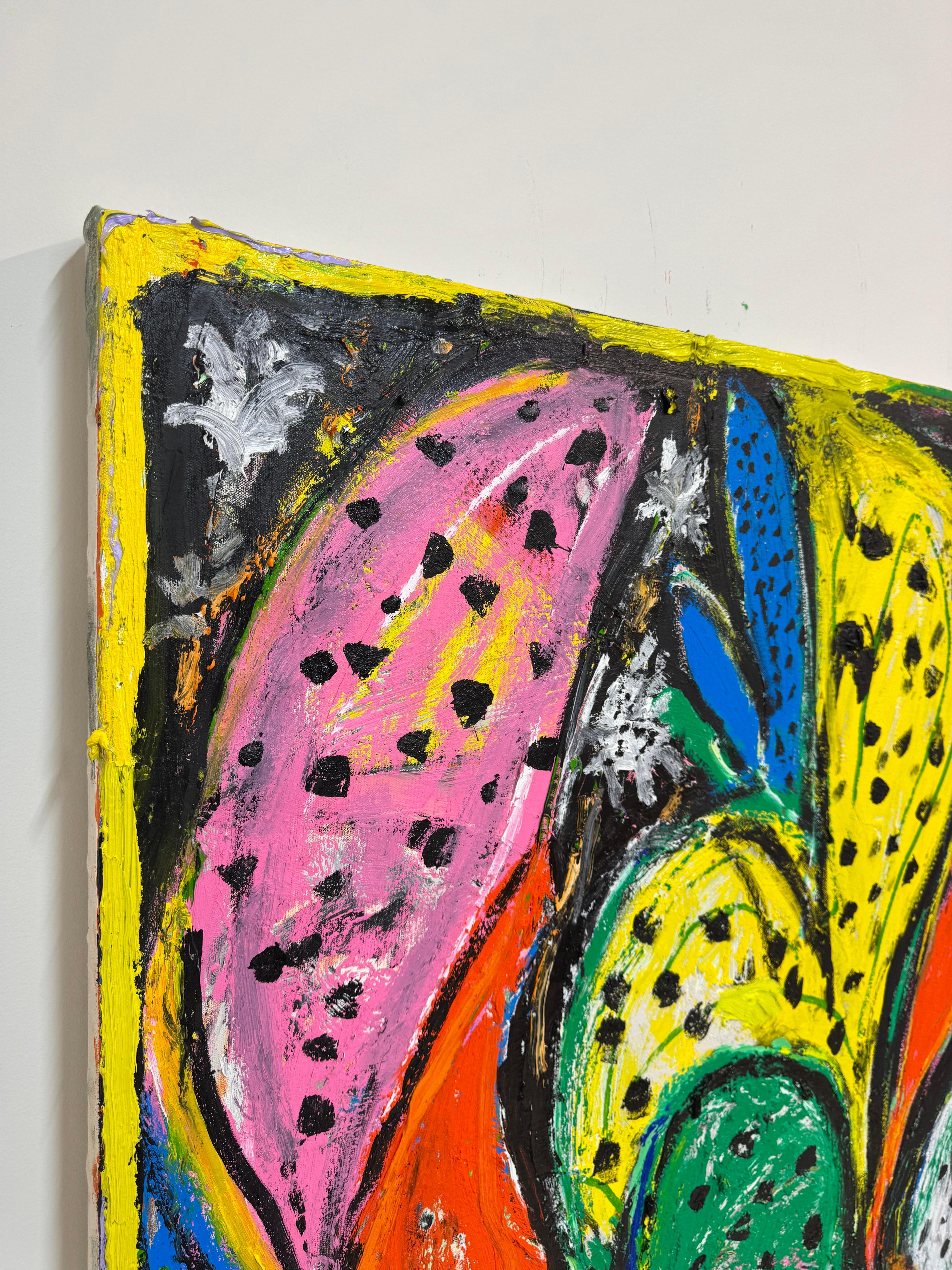 Himmelfahrt, Contemporary Abstract Oil Painting im Angebot 2