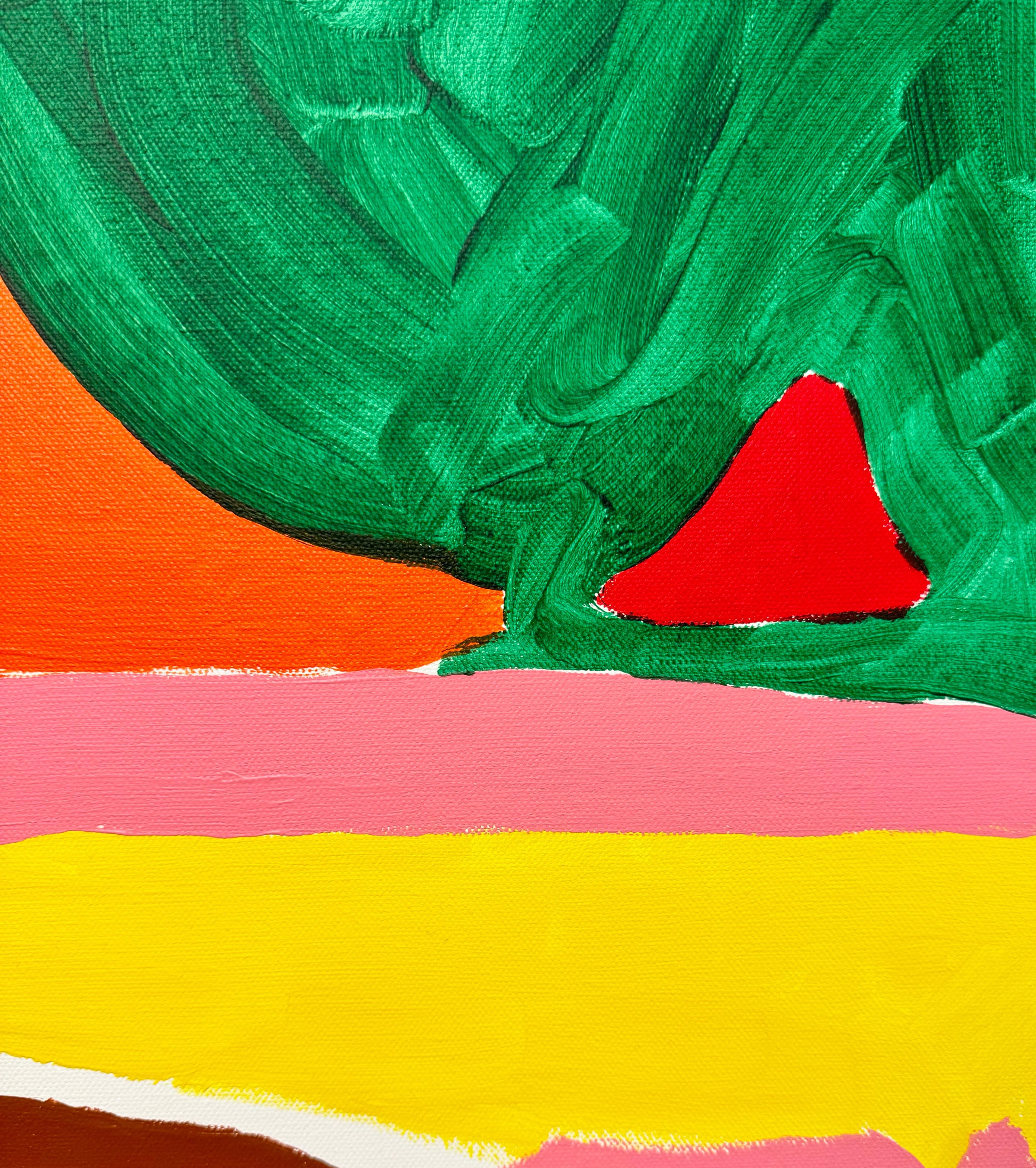 Better Than You Expected, Contemporary Abstract Landscape Painting 3
