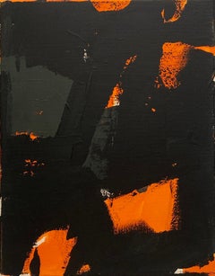 Burn, Contemporary Abstract Expressionist Painting