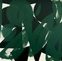Falling Leaves, Contemporary Abstract Painting