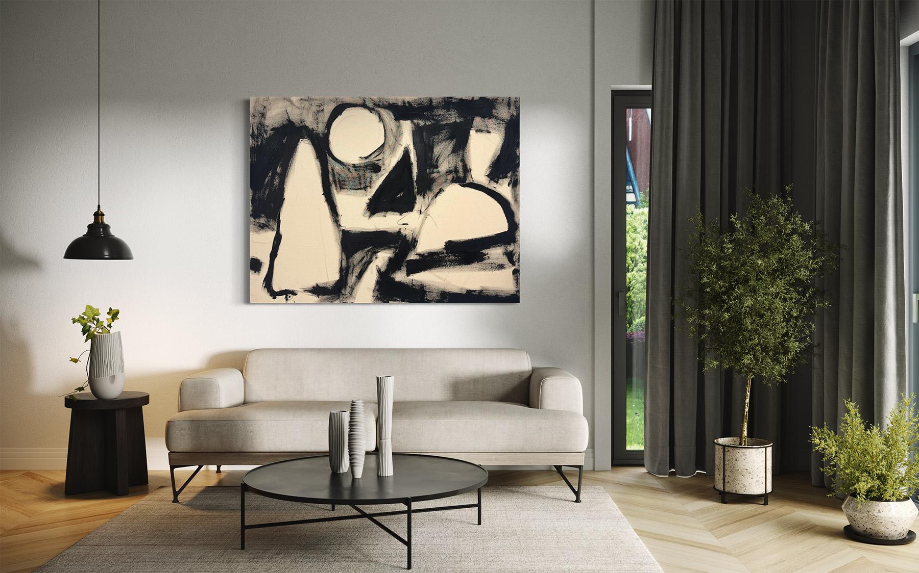 Far Away Place, Contemporary Abstract Painting  For Sale 2