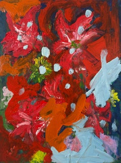 Flüchtige, zeitgenössische abstrakte Malerei