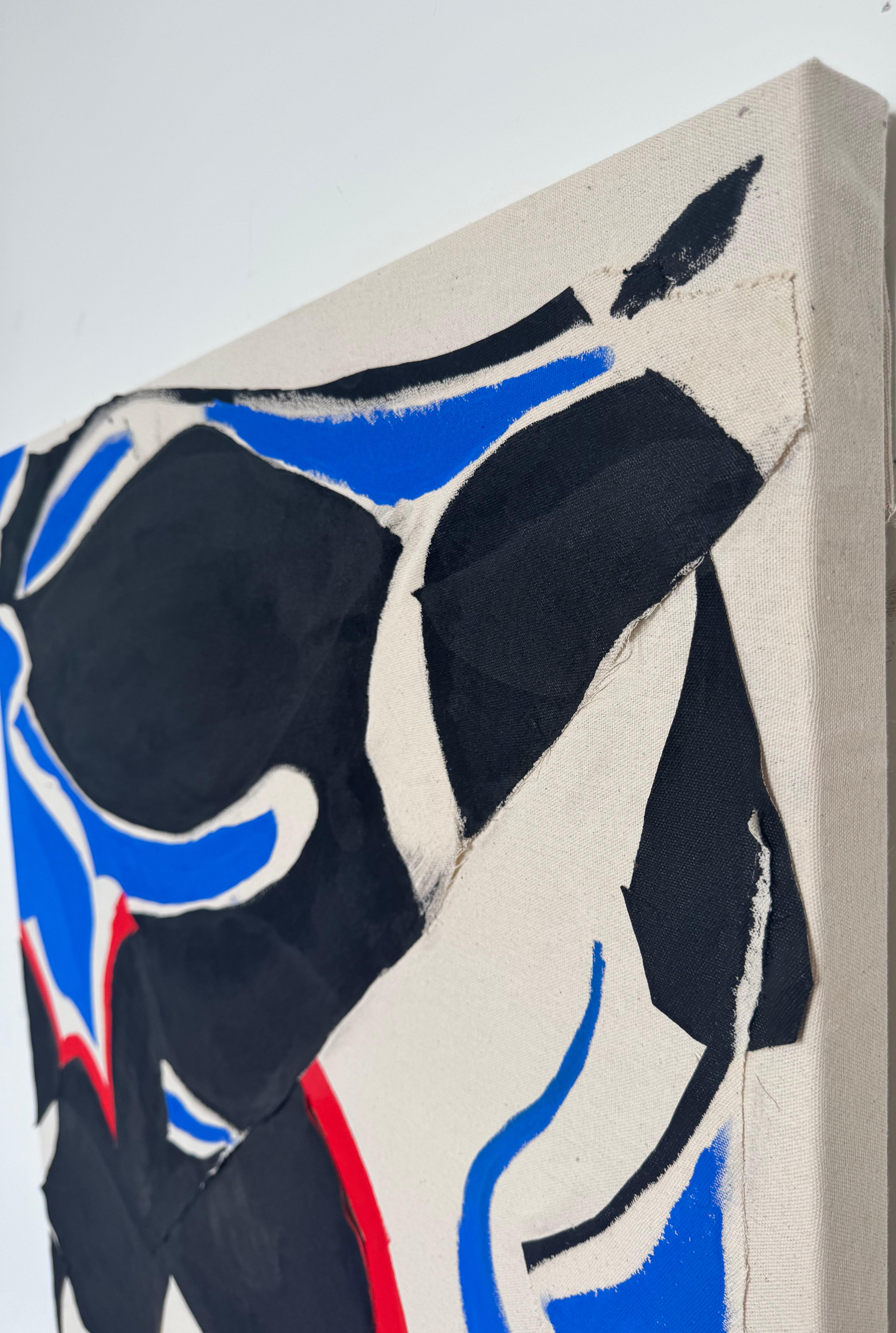 Fluidity, Contemporary Mixed Media Painting For Sale 2