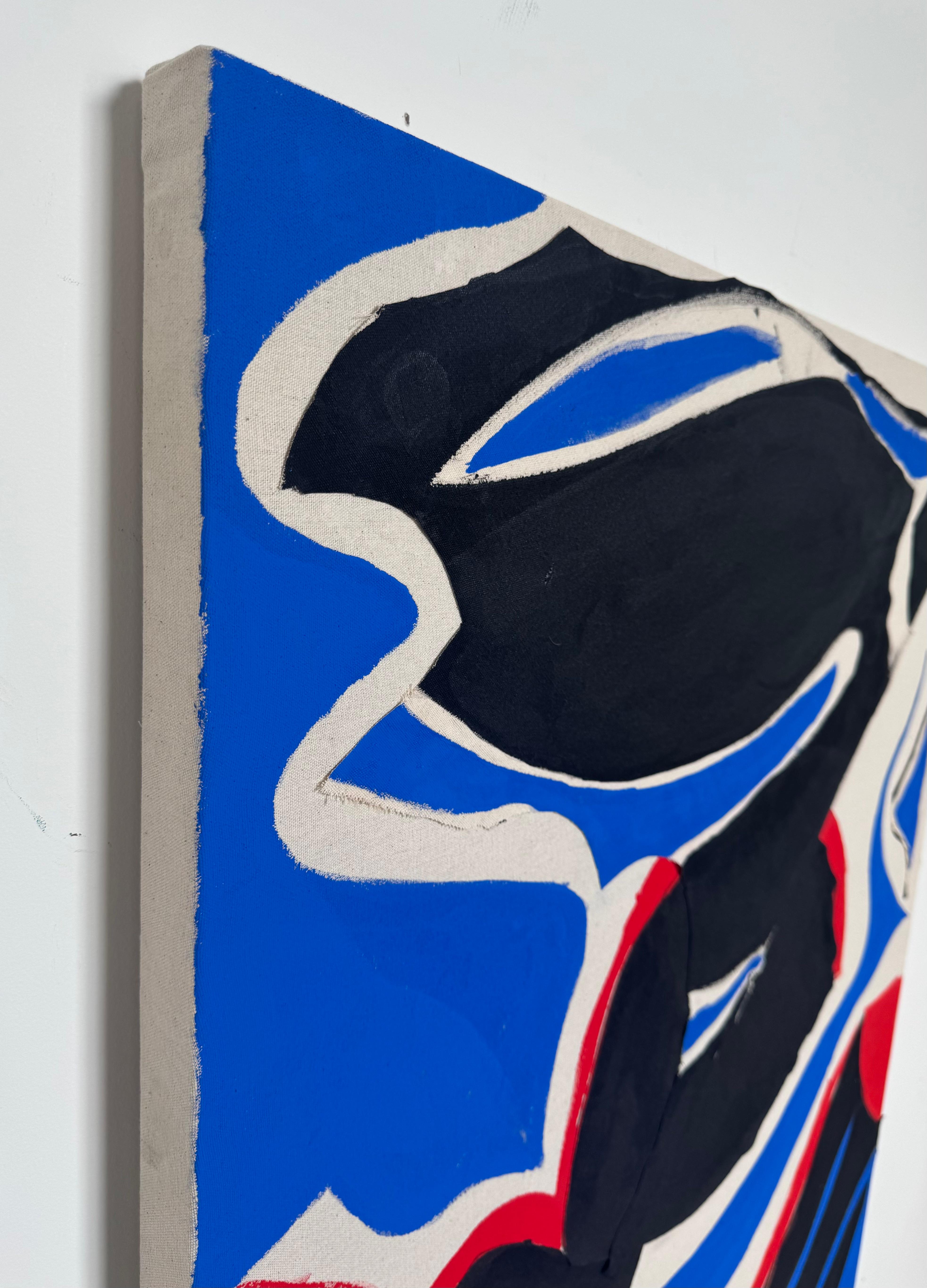 Fluidity, Contemporary Mixed Media Painting For Sale 3