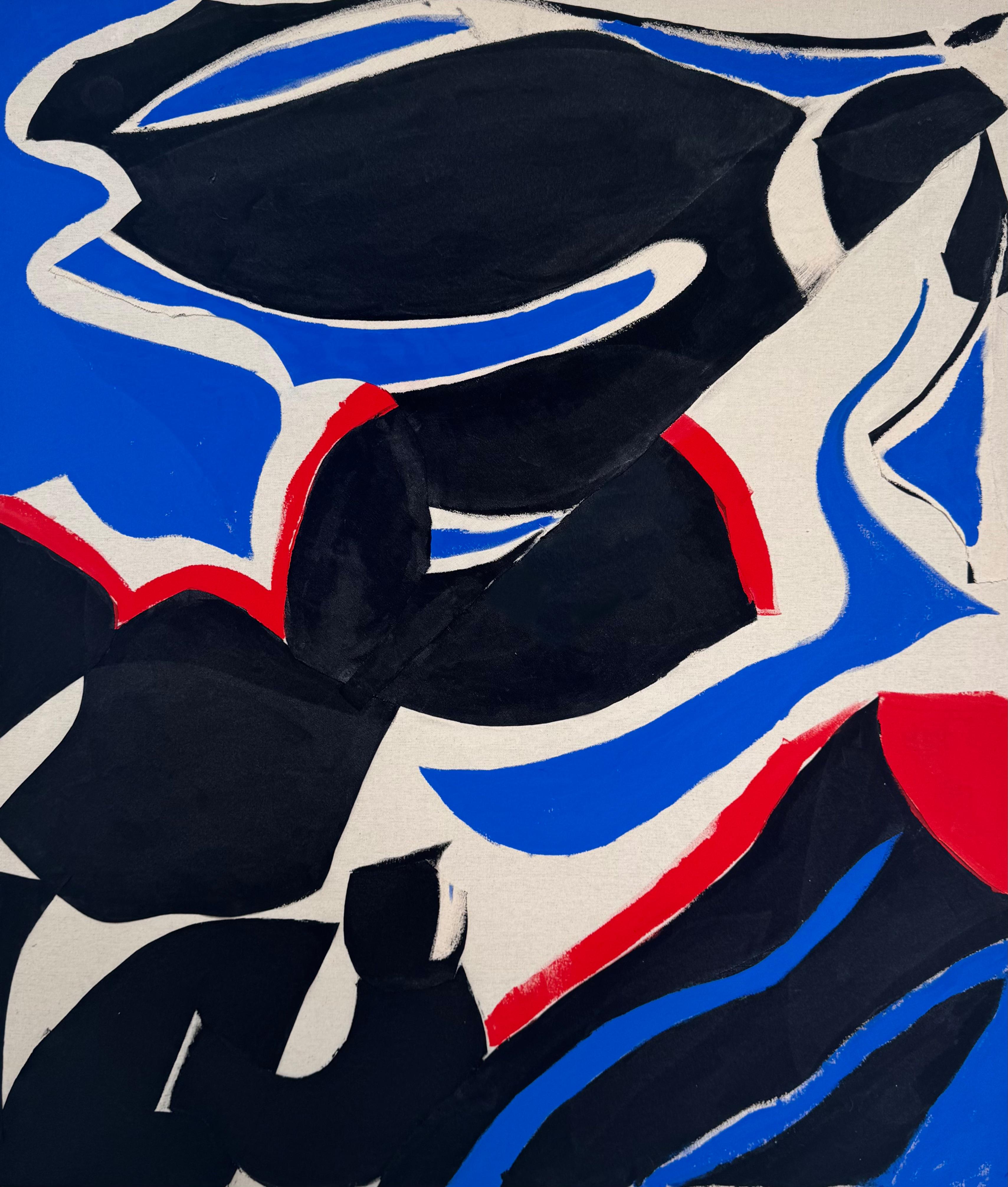 Fluidity, Contemporary Mixed Media Painting - Mixed Media Art by Matt Higgins